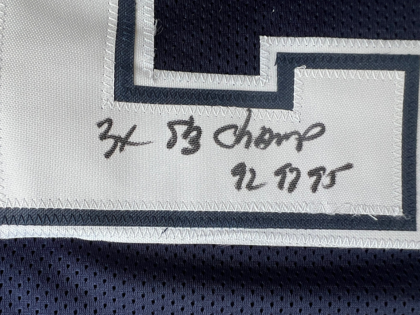 KEVIN SMITH TEXAS A&M AGGIES SIGNED JERSEY w/INSCs Dallas Cowboys M BAS COA