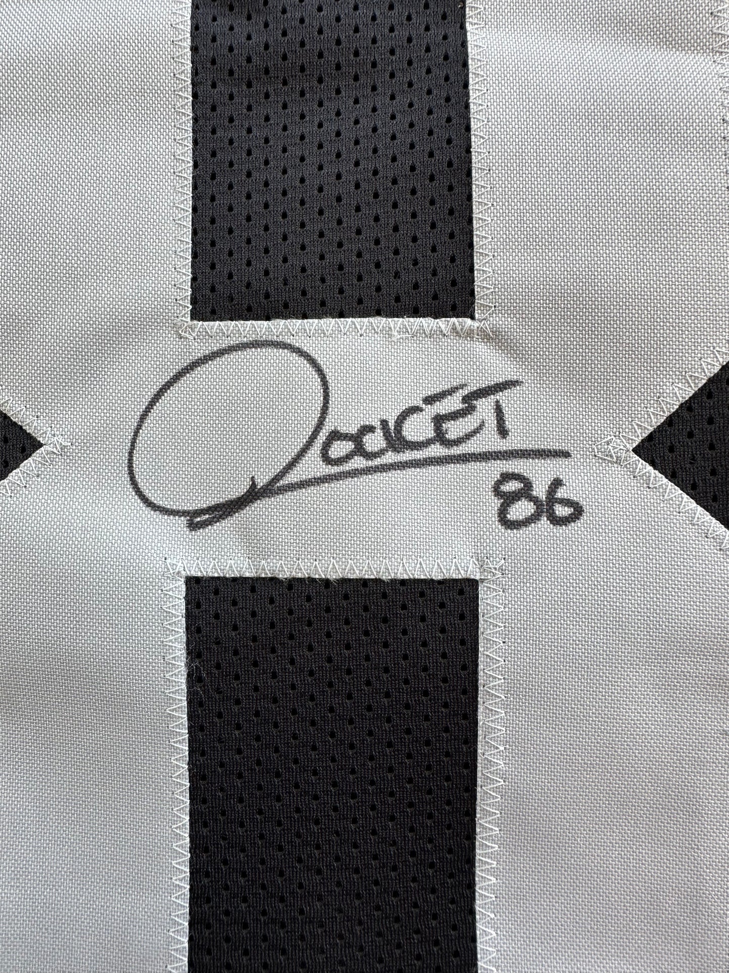 RAGHIB ROCKET ISMAIL RAIDERS SIGNED JERSEY Size XL COWBOYS BAS COA