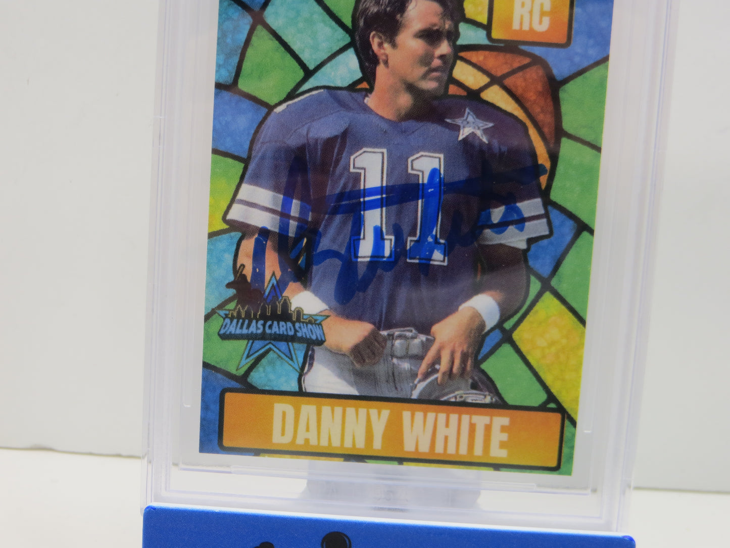 DANNY WHITE DALLAS COWBOYS SIGNED 2025 Sept Dallas Card Show BGS BAS SLAB