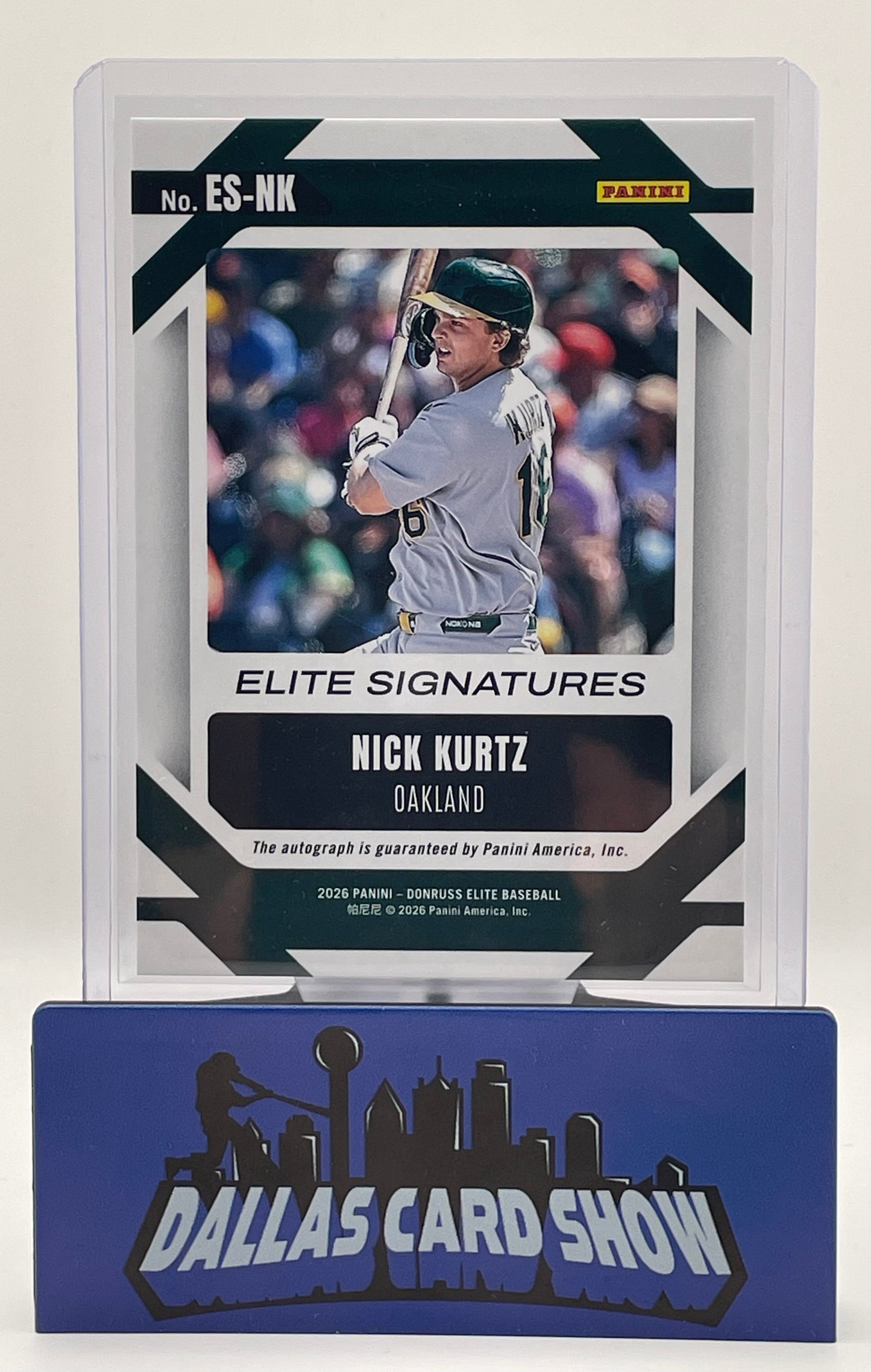 2026 Donruss Elite #ES-NK Nick Kurtz Elite Signatures