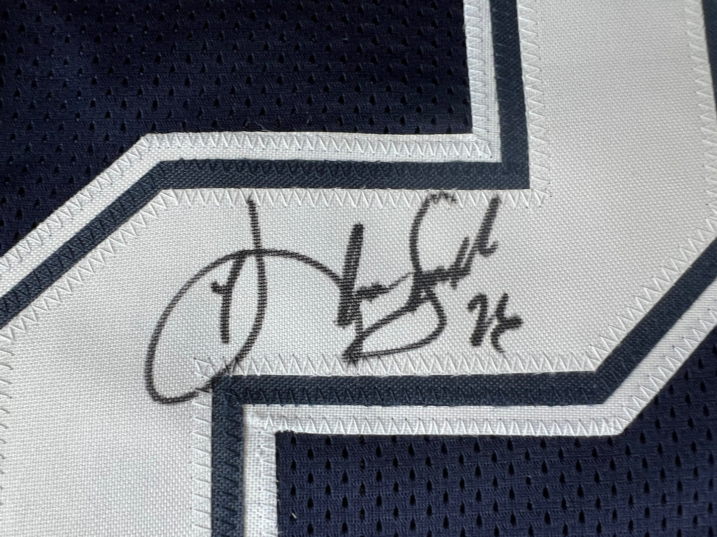 KEVIN SMITH TEXAS A&M AGGIES SIGNED JERSEY w/INSCs Dallas Cowboys 2XL BAS