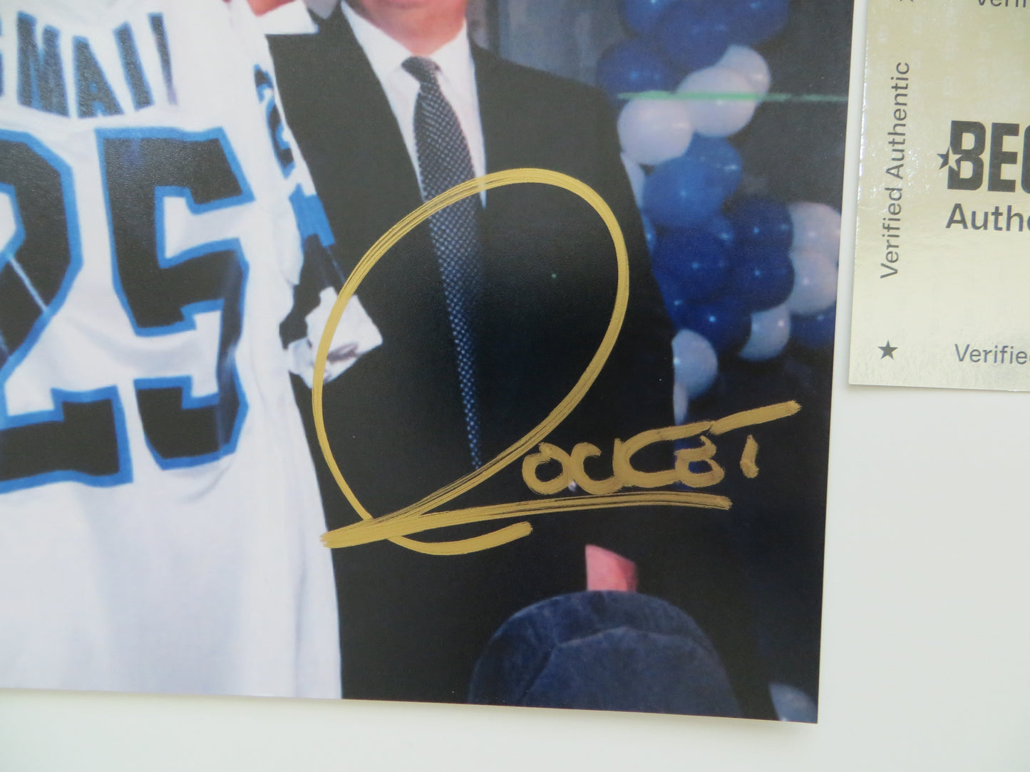 RAGHIB ROCKET ISMAIL TORONTO ARGONAUTS SIGNED 8x10 PHOTO Bruce McNall BAS