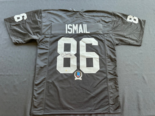 RAGHIB ROCKET ISMAIL RAIDERS SIGNED JERSEY Size XL COWBOYS BAS COA