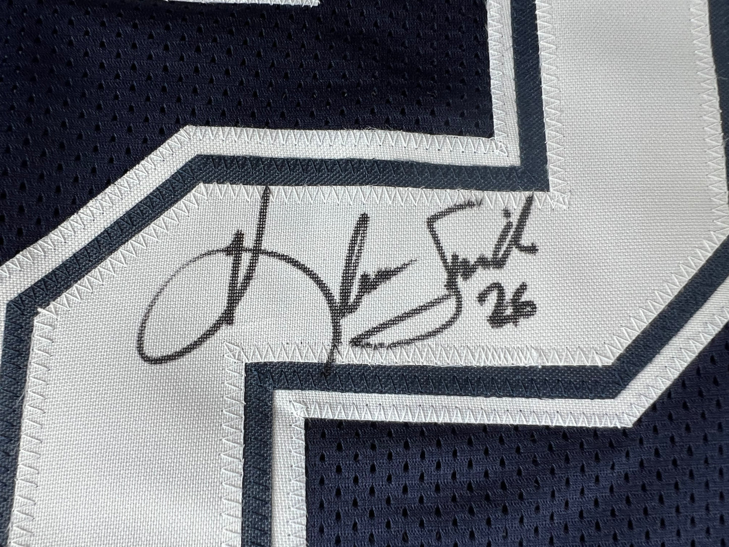 KEVIN SMITH TEXAS A&M AGGIES SIGNED JERSEY w/INSCs Dallas Cowboys 2XL BAS