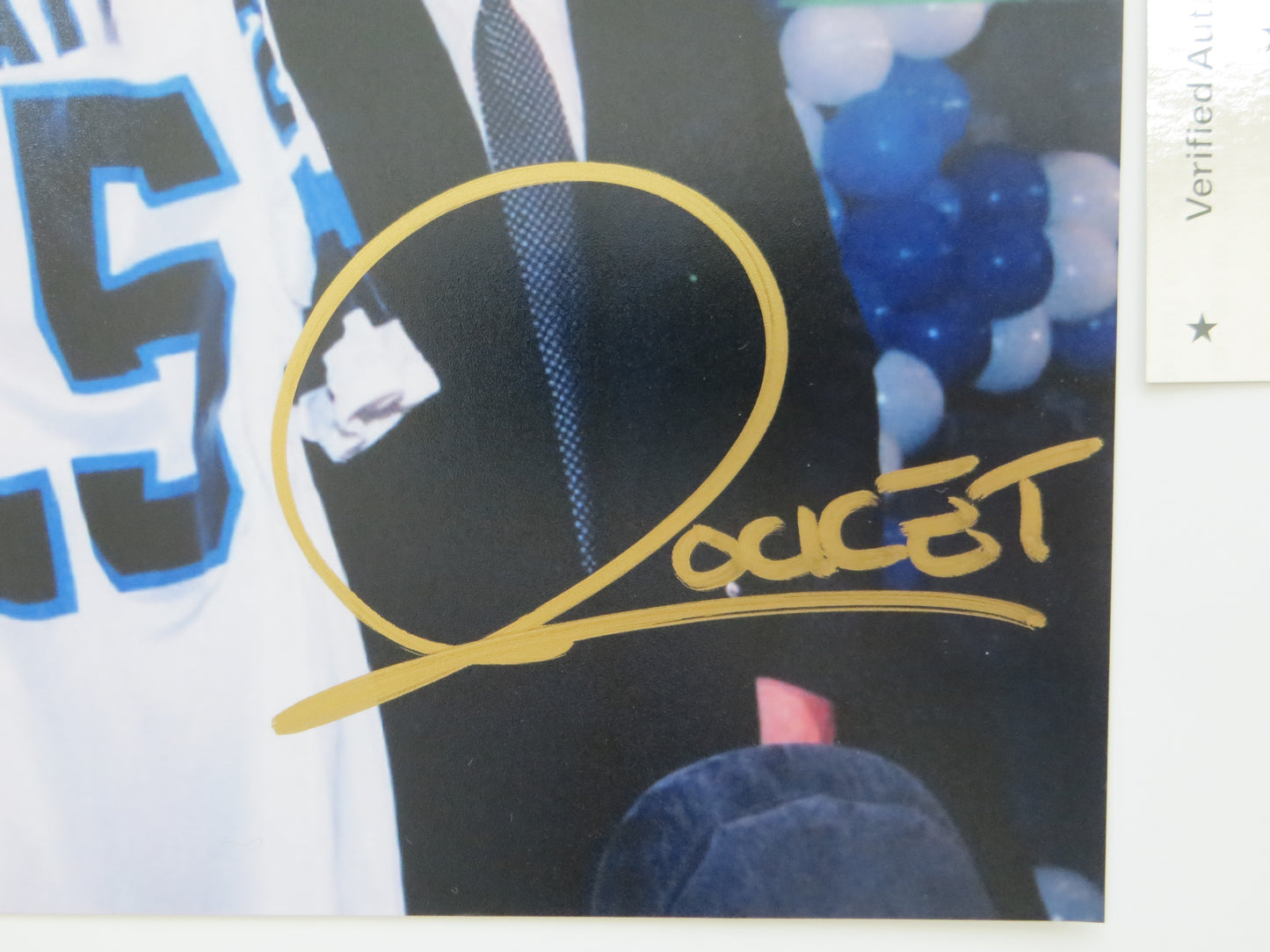 RAGHIB ROCKET ISMAIL TORONTO ARGONAUTS SIGNED 8x10 PHOTO Bruce McNall BAS