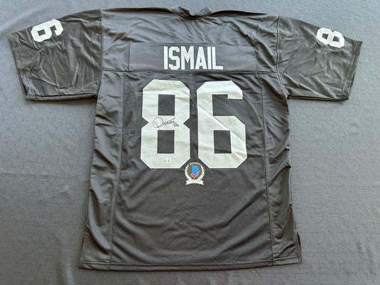 RAGHIB ROCKET ISMAIL RAIDERS SIGNED JERSEY Size XL COWBOYS BAS COA