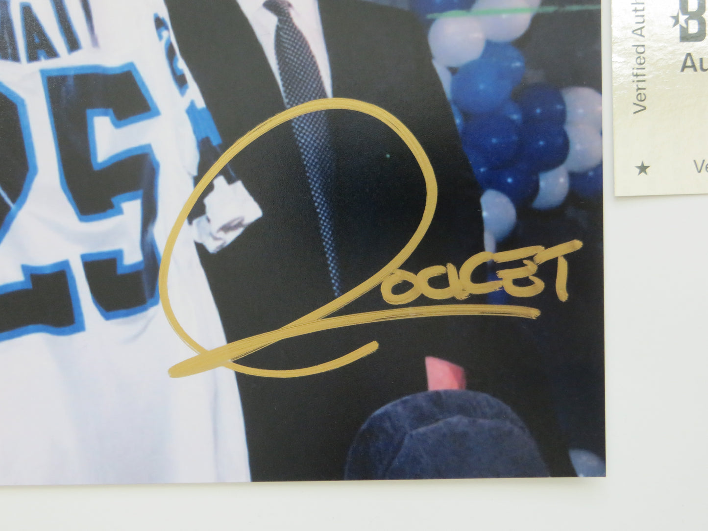 RAGHIB ROCKET ISMAIL TORONTO ARGONAUTS SIGNED 8x10 PHOTO Bruce McNall BAS