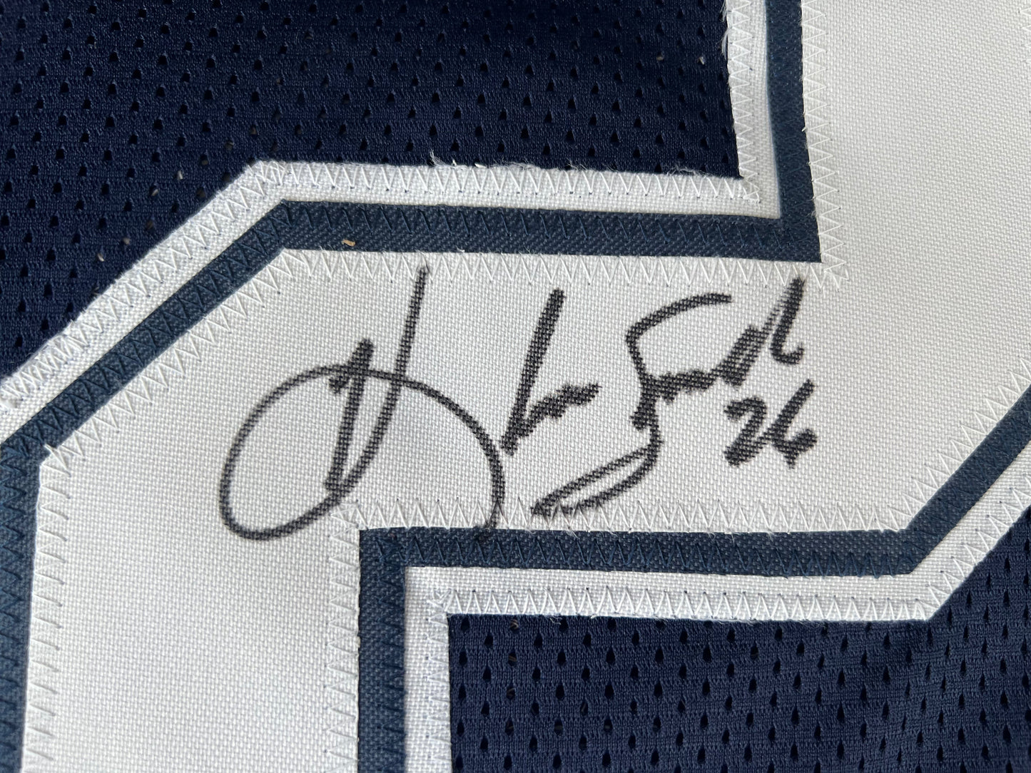 KEVIN SMITH TEXAS A&M AGGIES SIGNED JERSEY w/INSCs Dallas Cowboys 2XL BAS