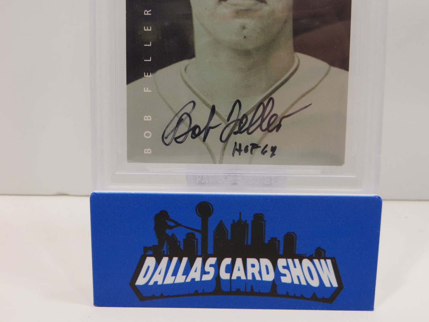 BOB FELLER SIGNED 1994 Upper Deck The American Epic #43 BGS BAS SLAB Indians
