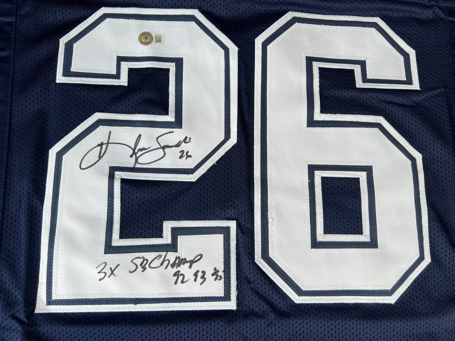 KEVIN SMITH TEXAS A&M AGGIES SIGNED JERSEY w/INSCs Dallas Cowboys 2XL BAS