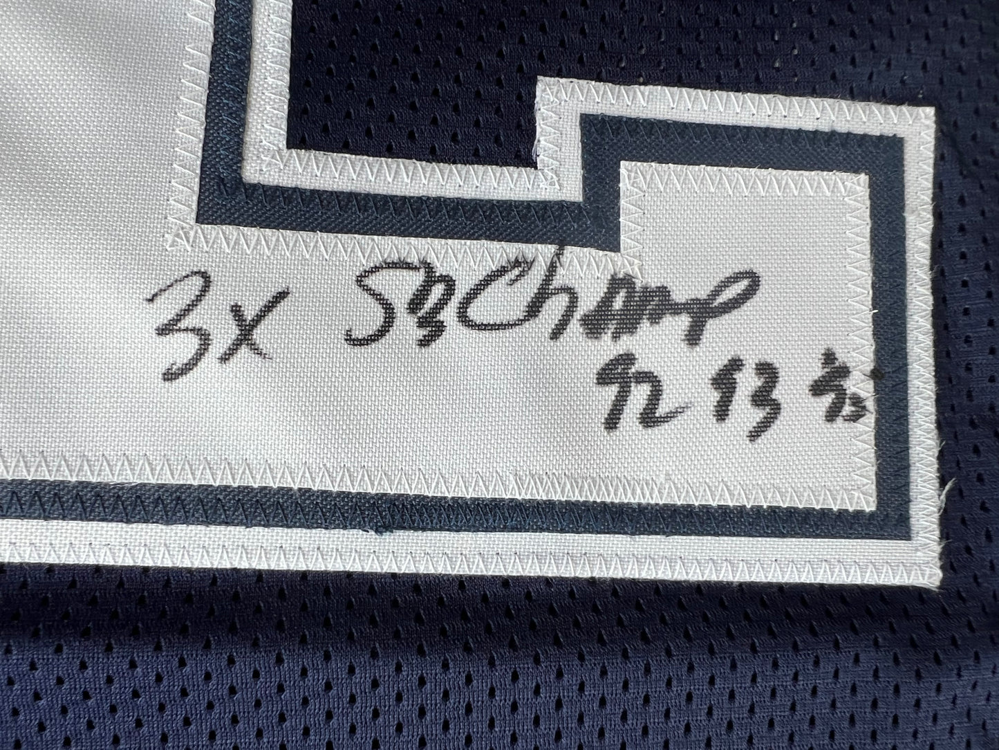 KEVIN SMITH TEXAS A&M AGGIES SIGNED JERSEY w/INSCs Dallas Cowboys 2XL BAS