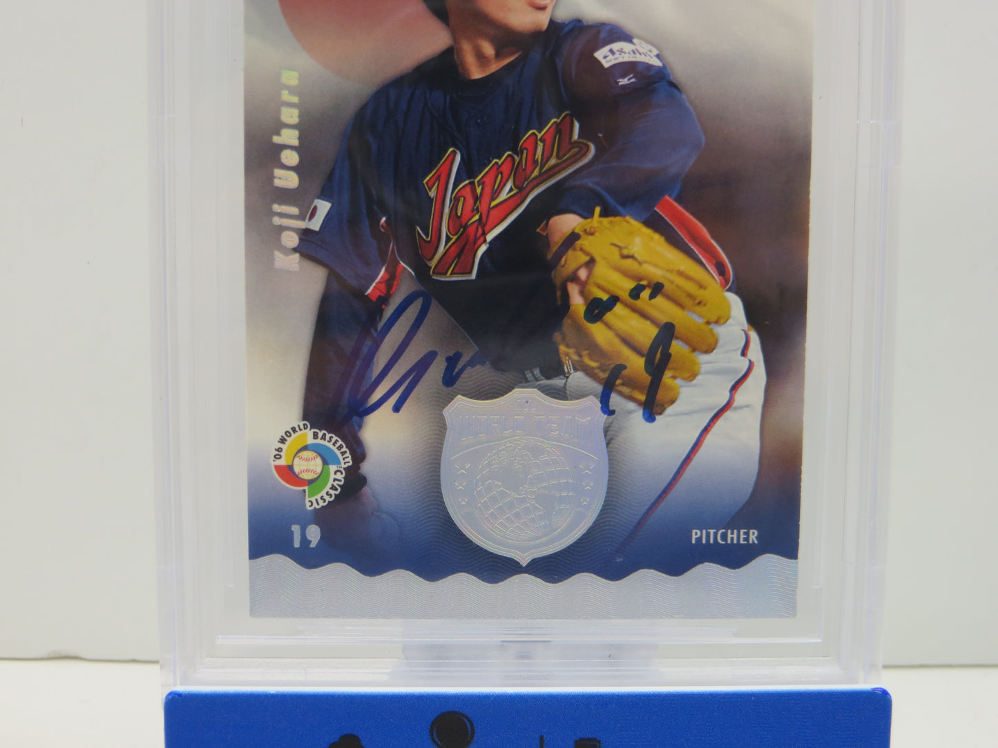 KOJI UEHARA SIGNED 2006 SPX WBC All-World Team #29 BGS BAS SLAB AUTO 10