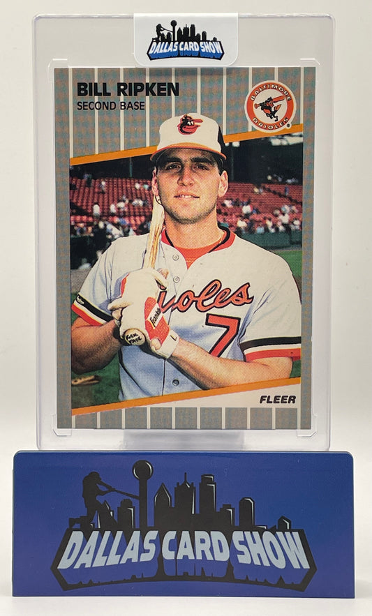 1989 Fleer #616 Bill Ripken FF Error