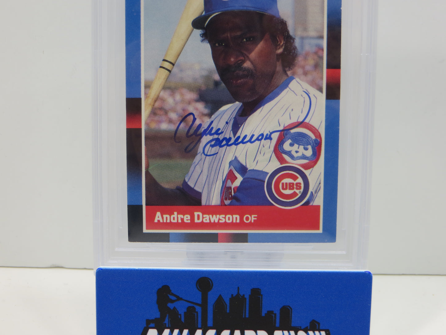 ANDRE DAWSON SIGNED 1988 Donruss Baseball #269 BGS BAS SLAB AUTO 10 Cubs Marlins