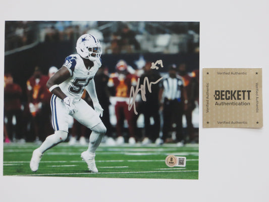 KENNETH MURRAY DALLAS COWBOYS SIGNED 8x10 PHOTO OU SOONERS BAS