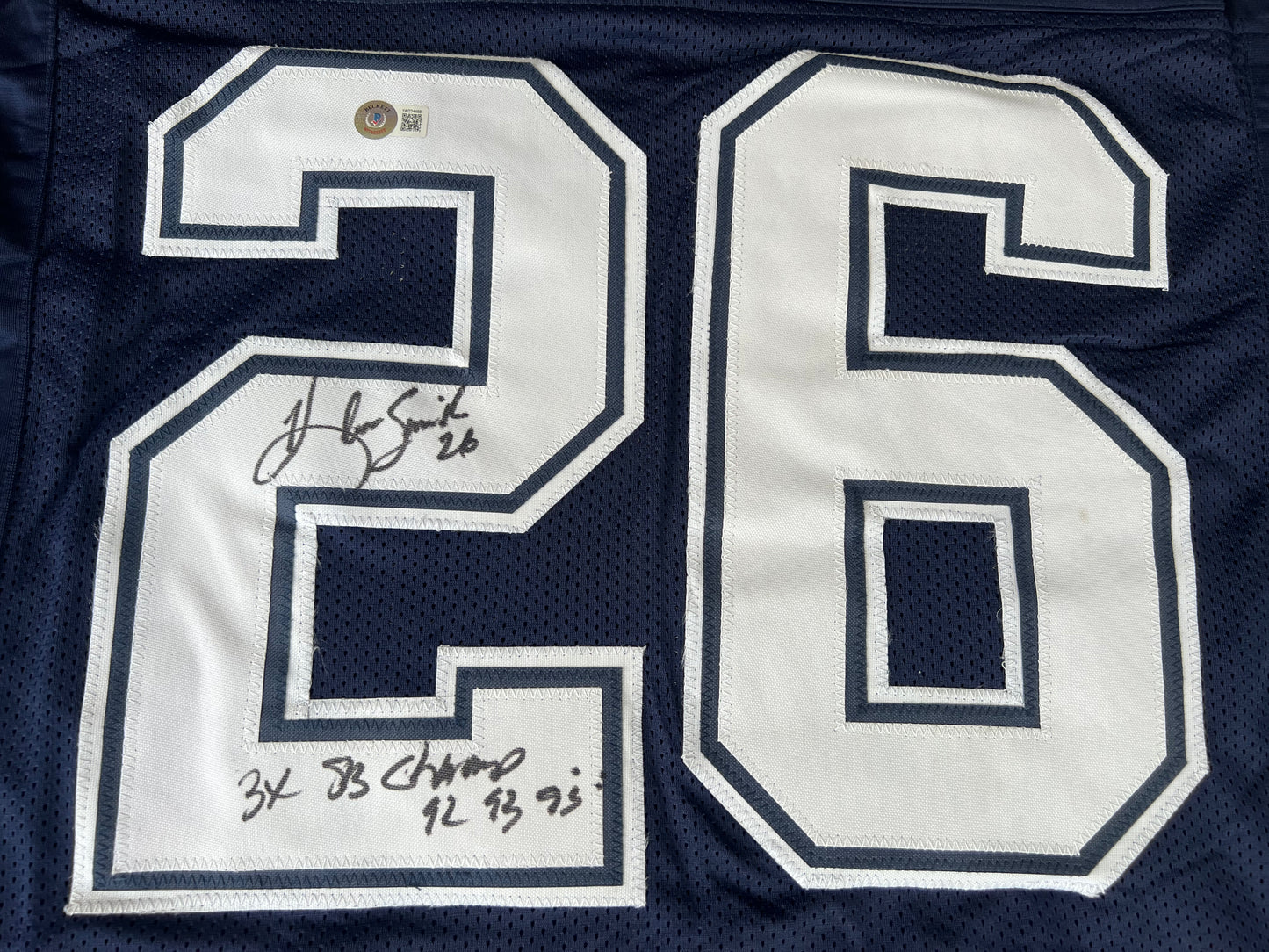 KEVIN SMITH TEXAS A&M AGGIES SIGNED JERSEY w/INSCs Dallas Cowboys XL BAS