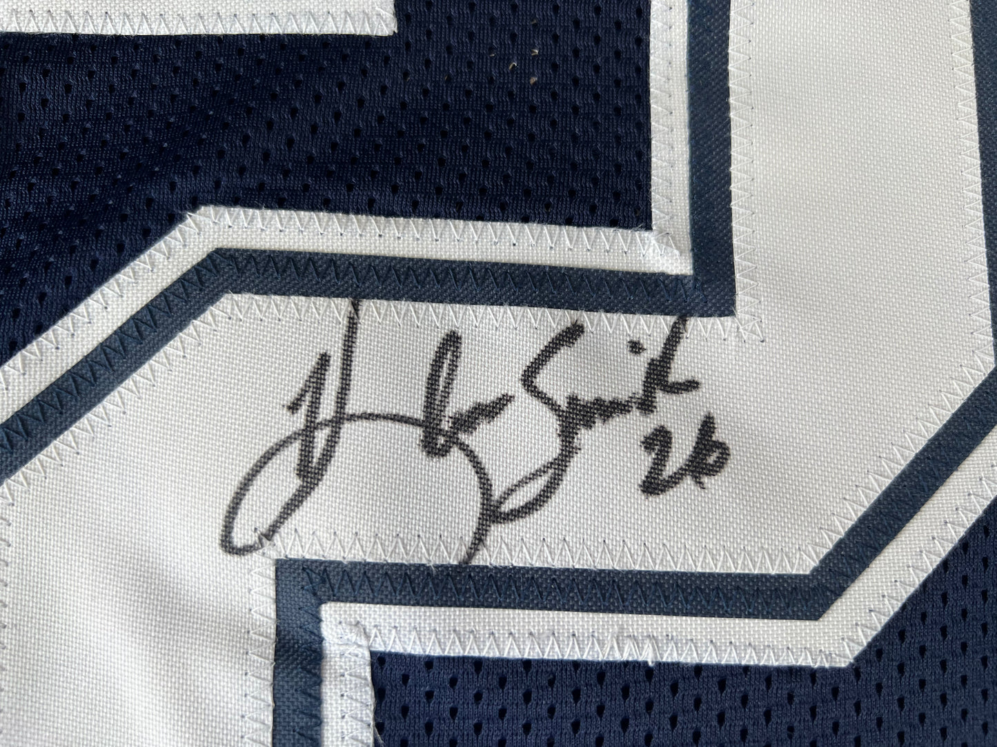 KEVIN SMITH TEXAS A&M AGGIES SIGNED JERSEY w/INSCs Dallas Cowboys XL BAS