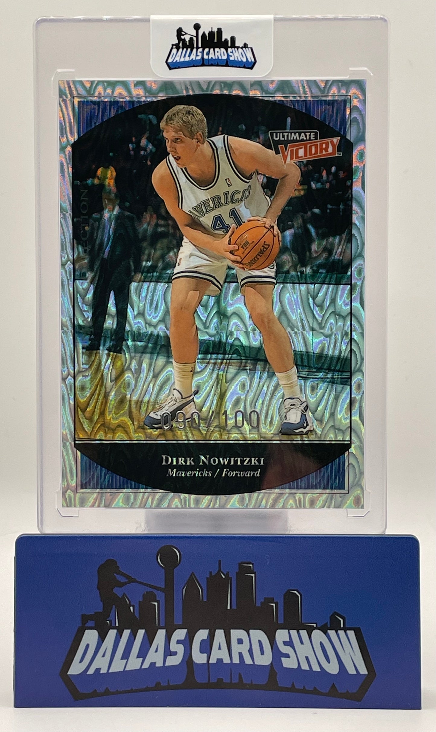 2000 Upper Deck #18 Dirk Nowitzki Ultimate Victory Wave /100