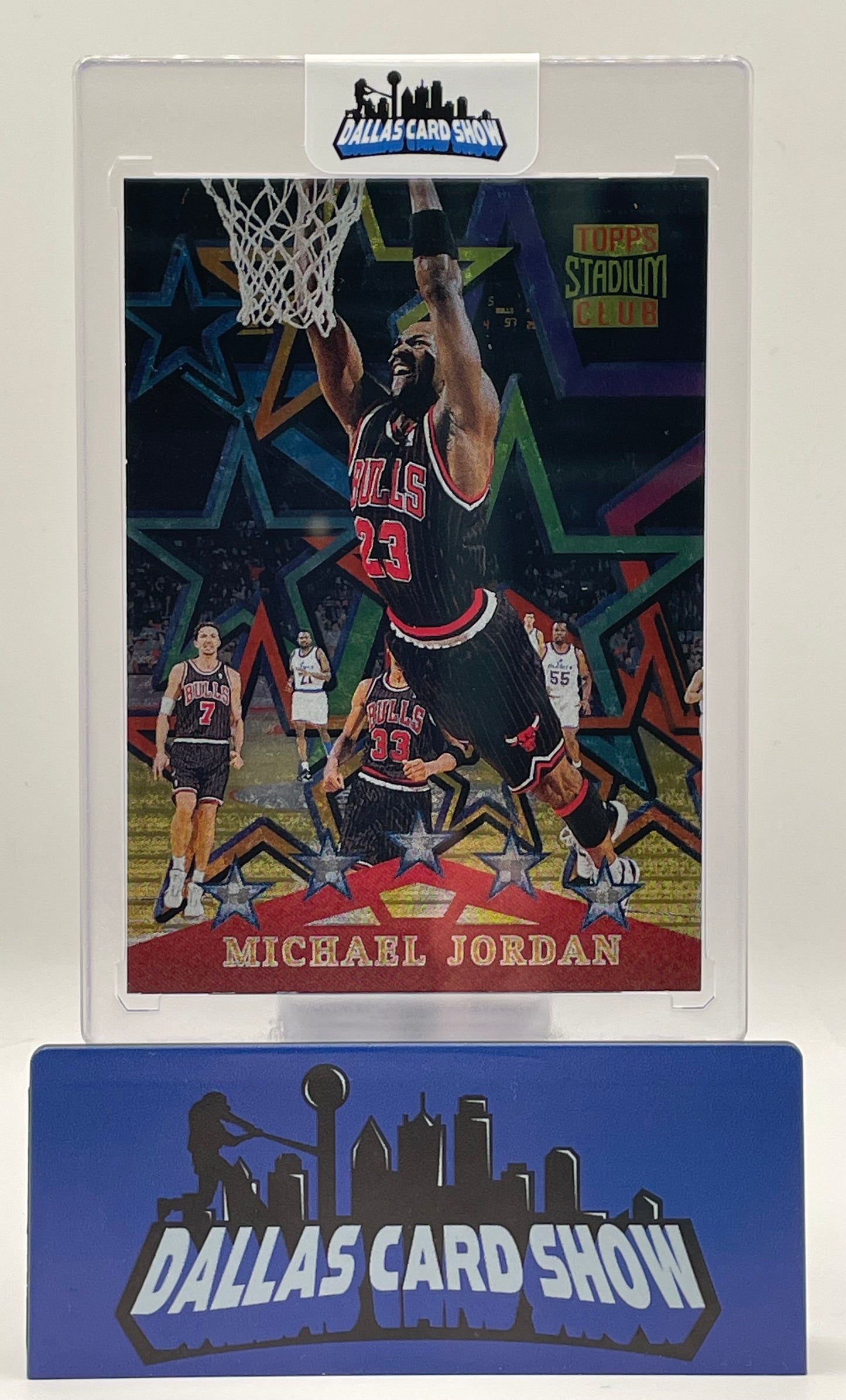 1996 Topps Stadium Club Michael Jordan Special Forces Insert SF4 Chicago Bulls