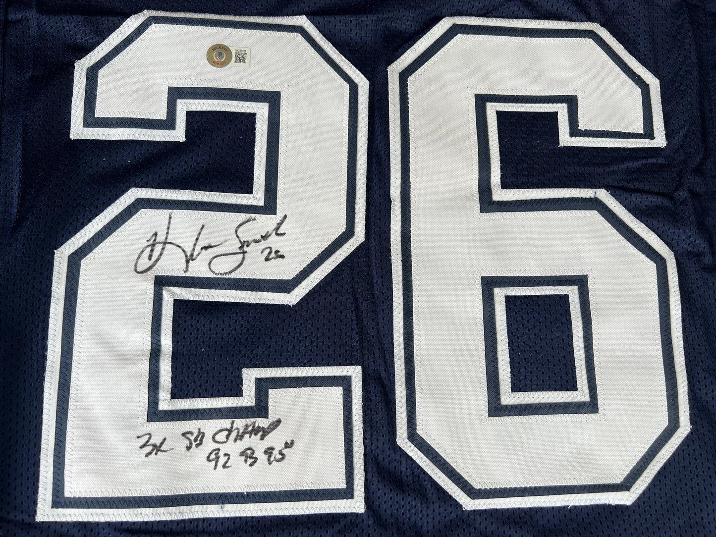 KEVIN SMITH TEXAS A&M AGGIES SIGNED JERSEY w/INSCs Dallas Cowboys XL BAS