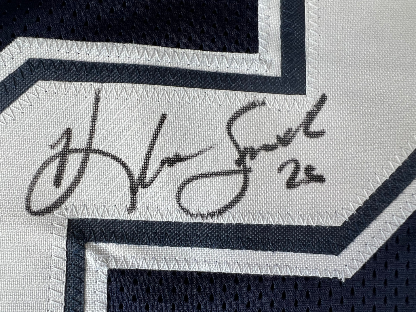 KEVIN SMITH TEXAS A&M AGGIES SIGNED JERSEY w/INSCs Dallas Cowboys XL BAS