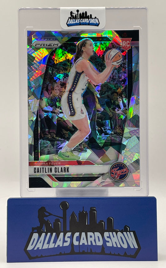 2024 Panini Prizm #22 Caitlin Clark Cracked Ice Rookie RC