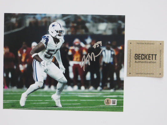 KENNETH MURRAY DALLAS COWBOYS SIGNED 8x10 PHOTO OU SOONERS BAS