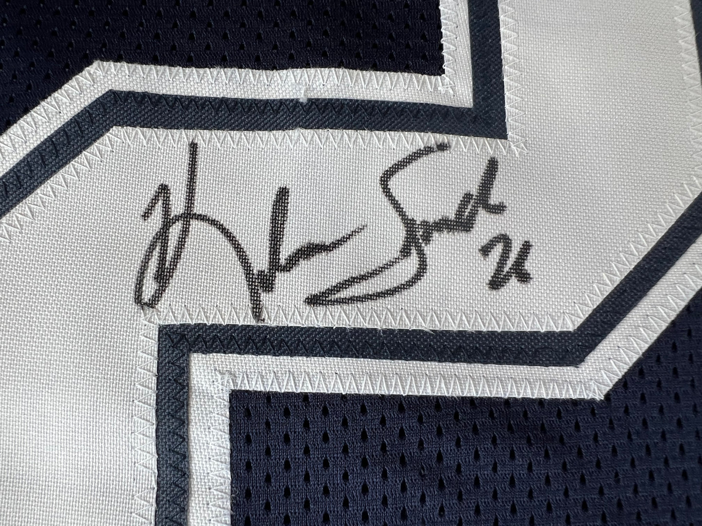 KEVIN SMITH TEXAS A&M AGGIES SIGNED JERSEY w/INSCs Dallas Cowboys XL BAS