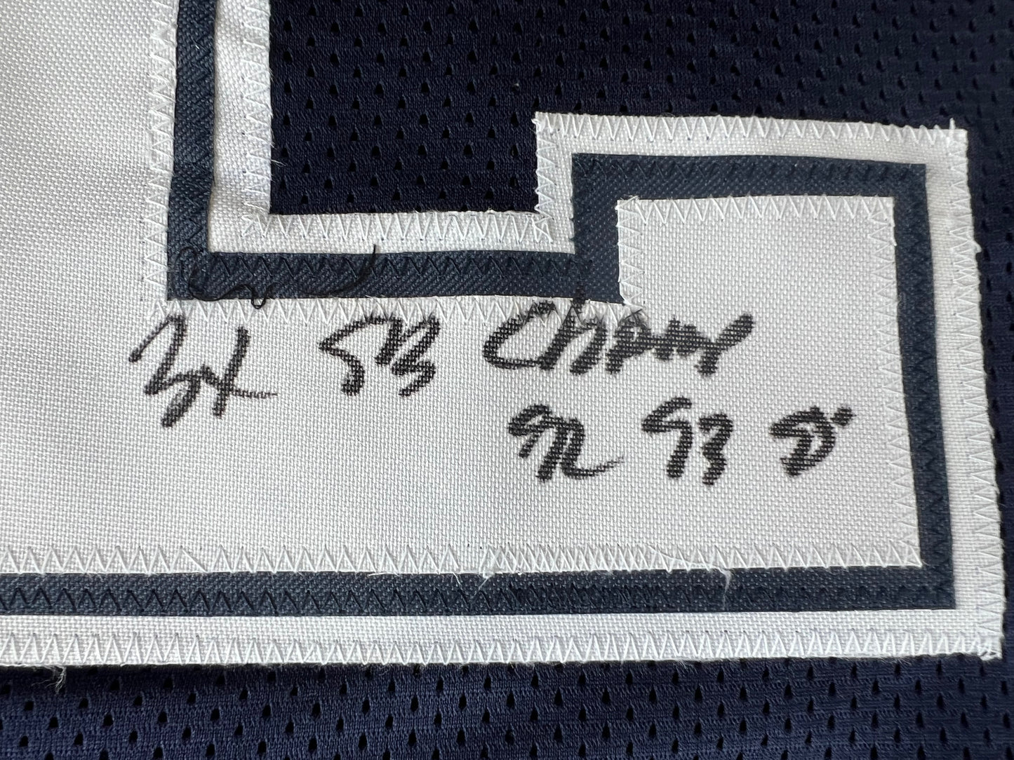 KEVIN SMITH TEXAS A&M AGGIES SIGNED JERSEY w/INSCs Dallas Cowboys XL BAS