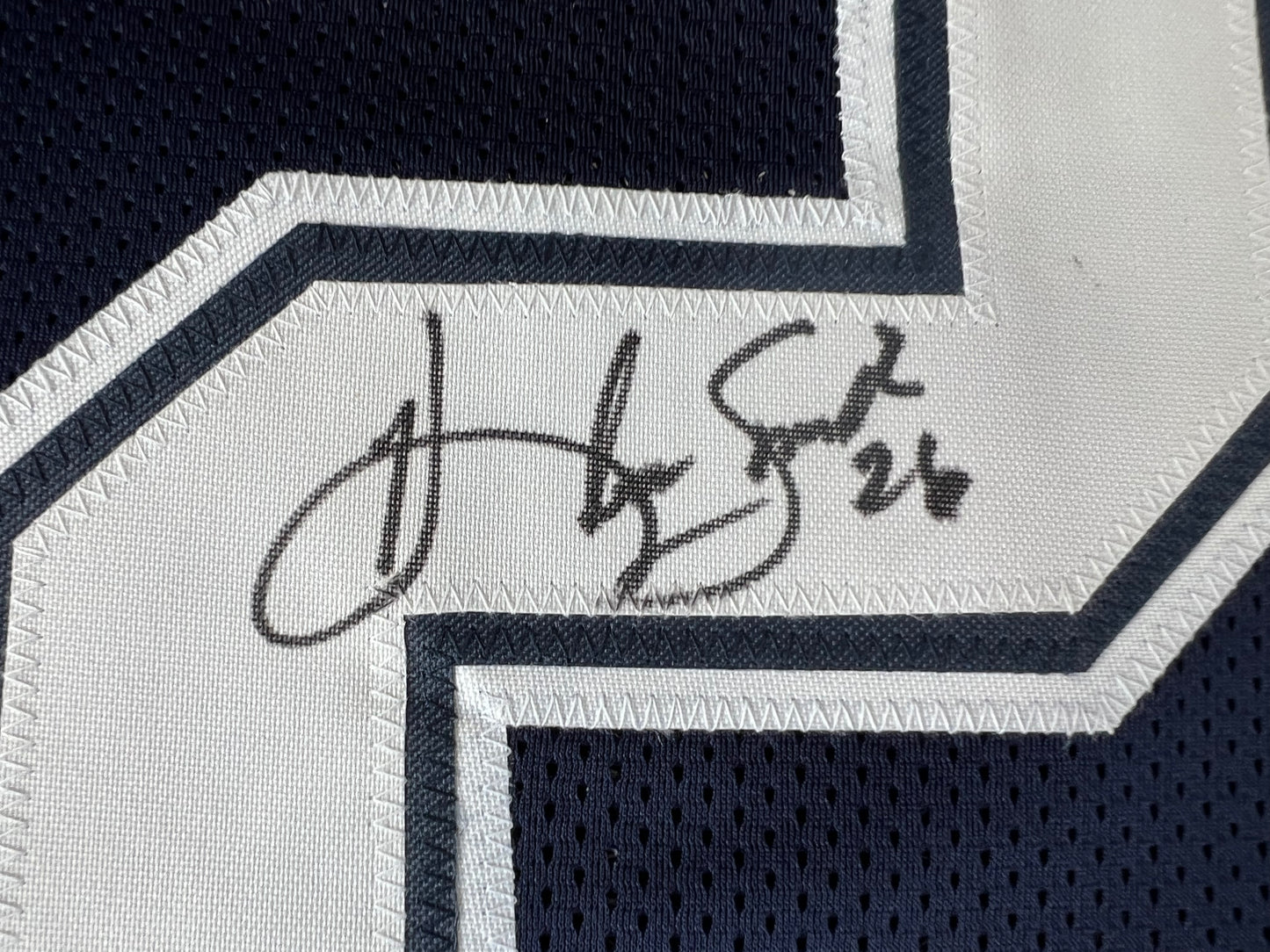 KEVIN SMITH TEXAS A&M AGGIES SIGNED JERSEY w/INSCs Dallas Cowboys XL BAS