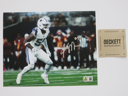 KENNETH MURRAY DALLAS COWBOYS SIGNED 8x10 PHOTO OU SOONERS BAS