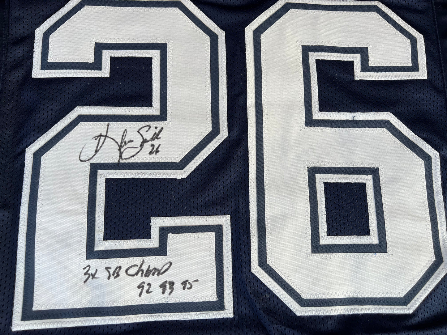 KEVIN SMITH TEXAS A&M AGGIES SIGNED JERSEY w/INSCs Dallas Cowboys L BAS COA