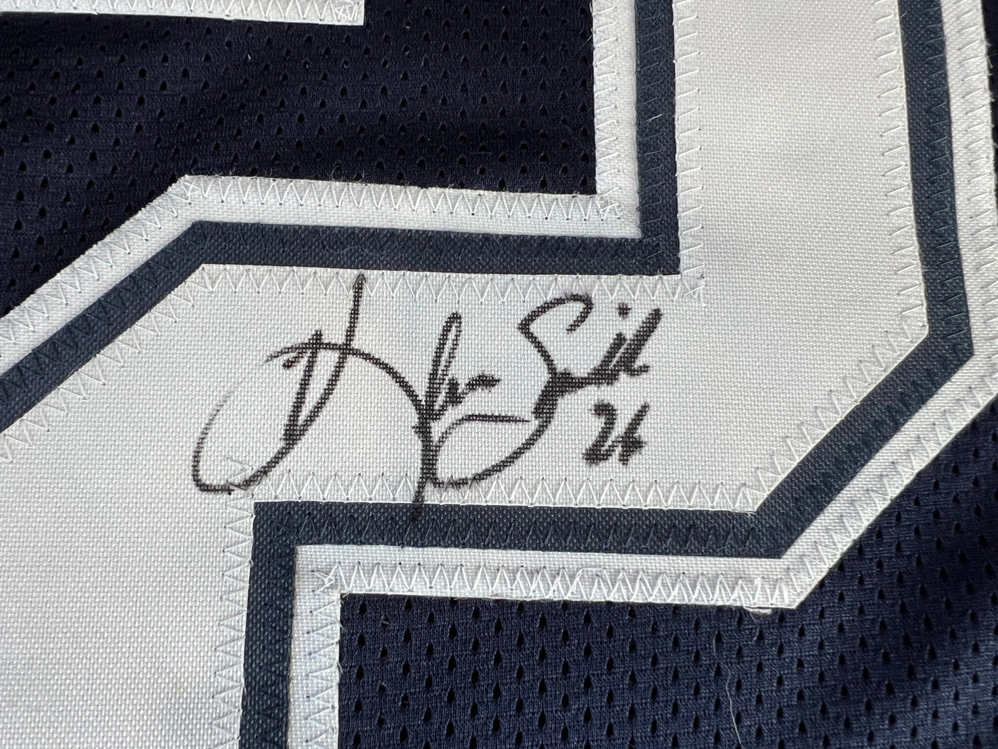KEVIN SMITH TEXAS A&M AGGIES SIGNED JERSEY w/INSCs Dallas Cowboys L BAS COA
