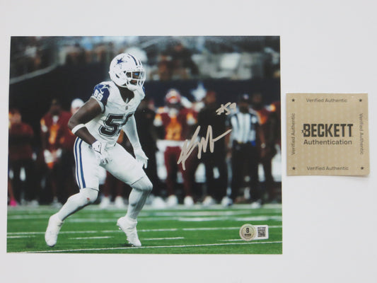 KENNETH MURRAY DALLAS COWBOYS SIGNED 8x10 PHOTO OU SOONERS BAS