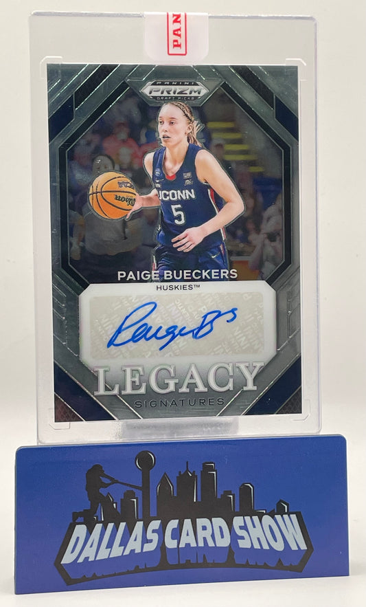 2024 Panini Prizm Draft Picks #LS-BUE Paige Bueckers Legacy Autograph