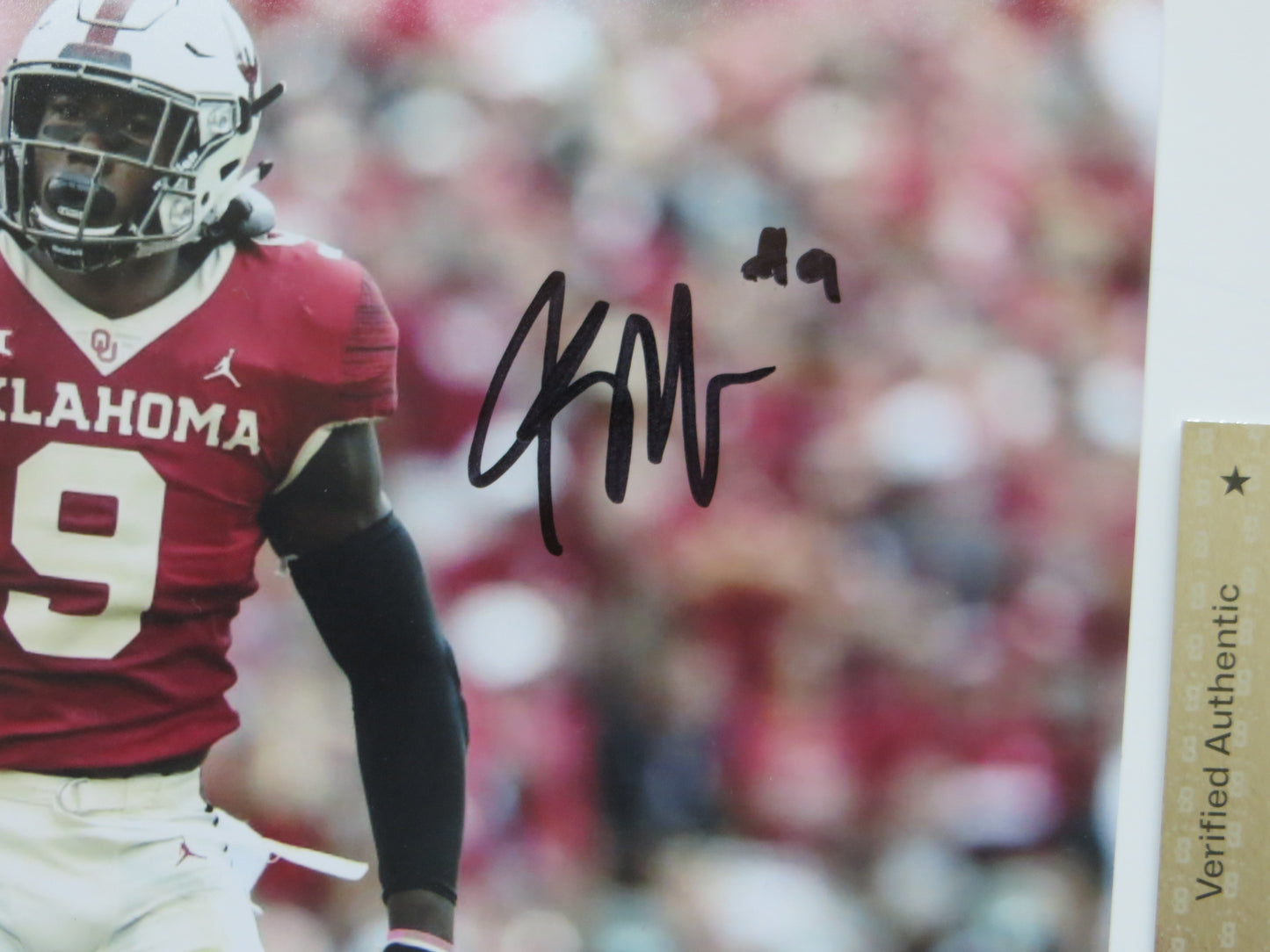 KENNETH MURRAY OKLAHOMA SOONERS SIGNED 8x10 PHOTO Cowboys BAS