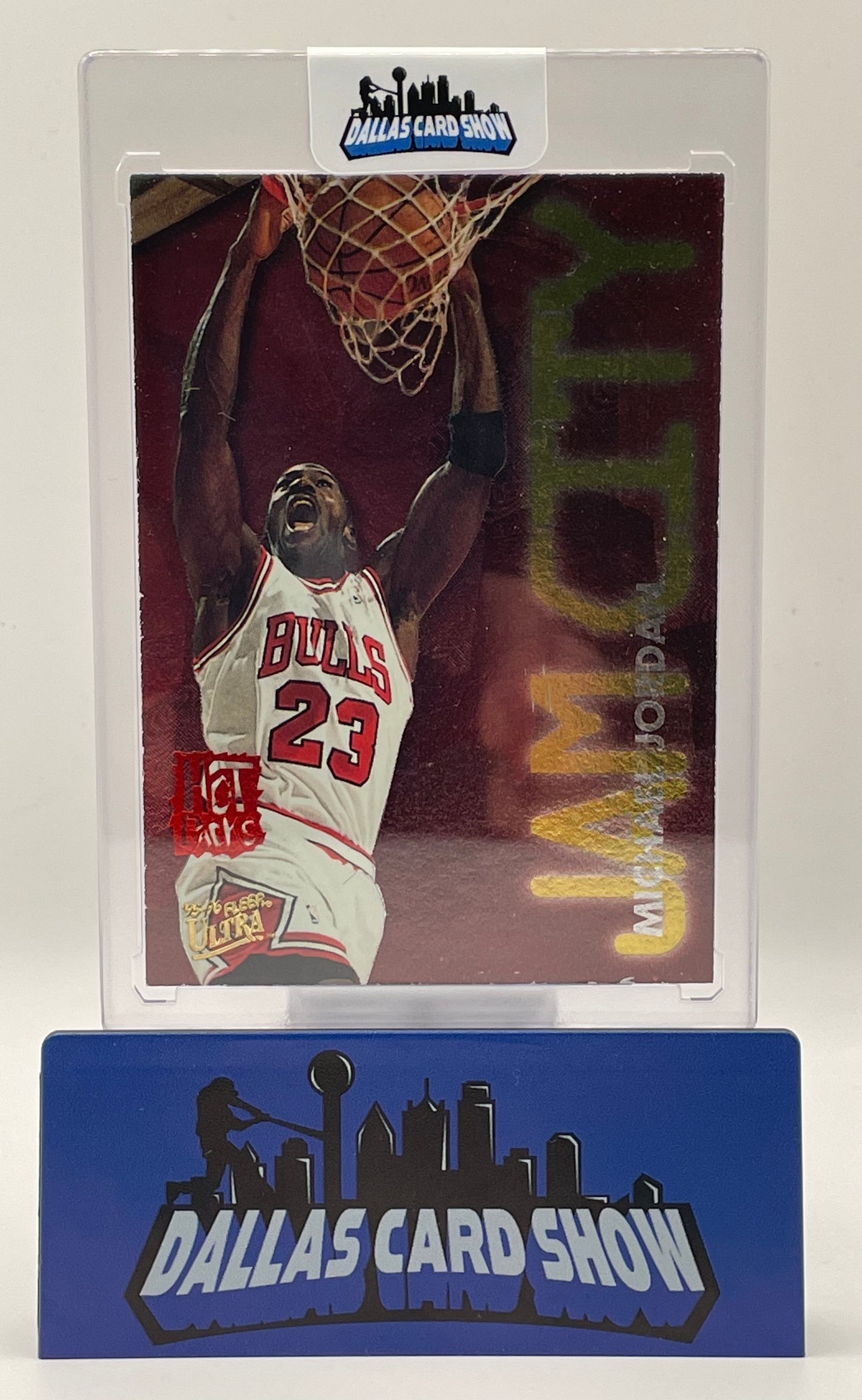 1996 Fleer Ultra #3 Michael Jordan Hot Packs Jam City