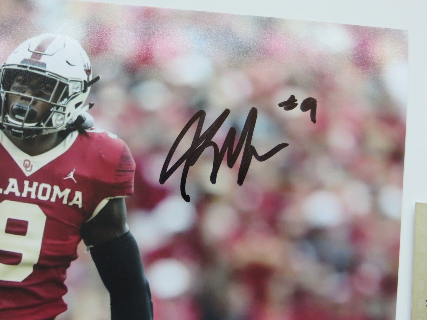 KENNETH MURRAY OKLAHOMA SOONERS SIGNED 8x10 PHOTO Cowboys BAS
