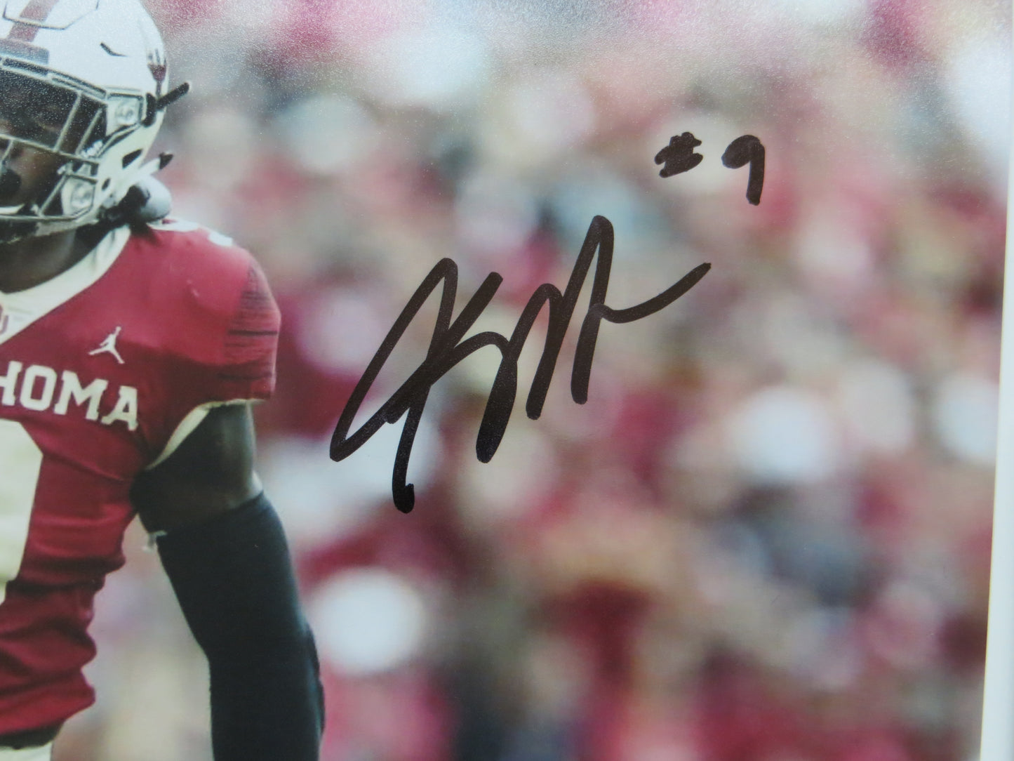 KENNETH MURRAY OKLAHOMA SOONERS SIGNED 8x10 PHOTO Cowboys BAS