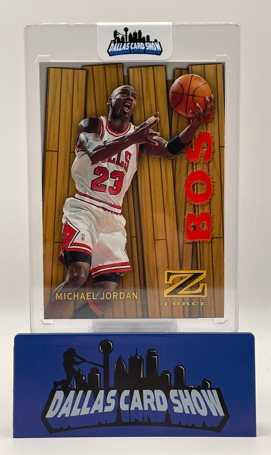 1997-98 Skybox Z-Force #10 Michael Jordan Boss Insert