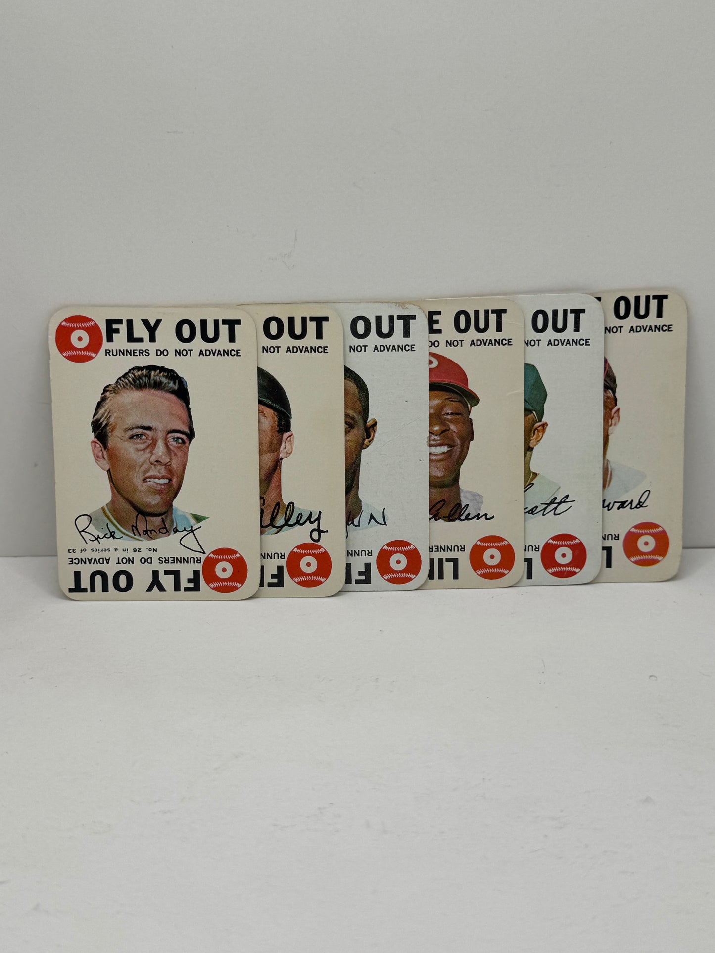 1968 Topps Game 33 Card Set VG Mickey Mantle,Roberto Clemente,Willie Mays