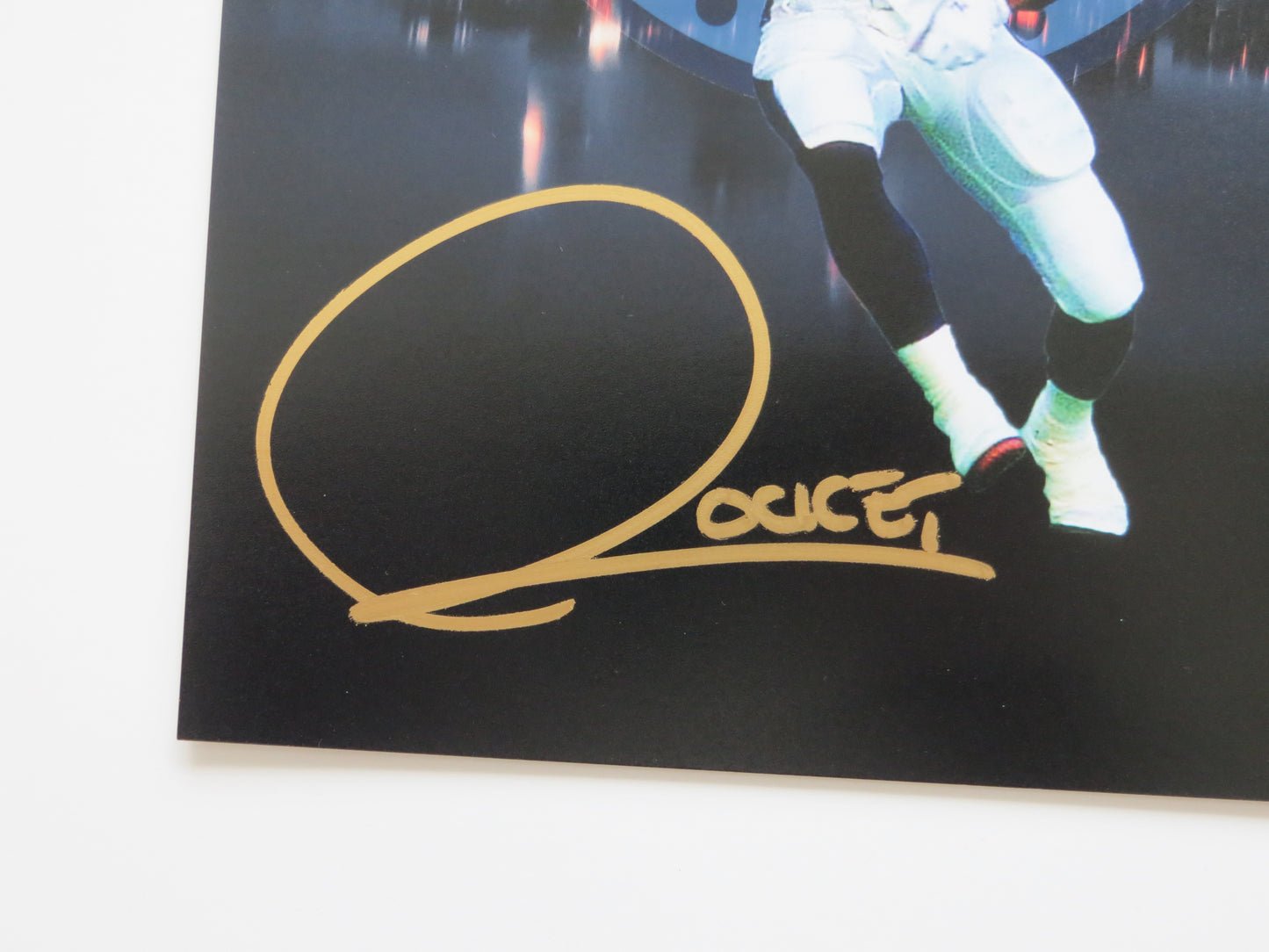 RAGHIB ROCKET ISMAIL TORONTO ARGONAUTS SIGNED 8x10 PHOTO Skyline BAS COA