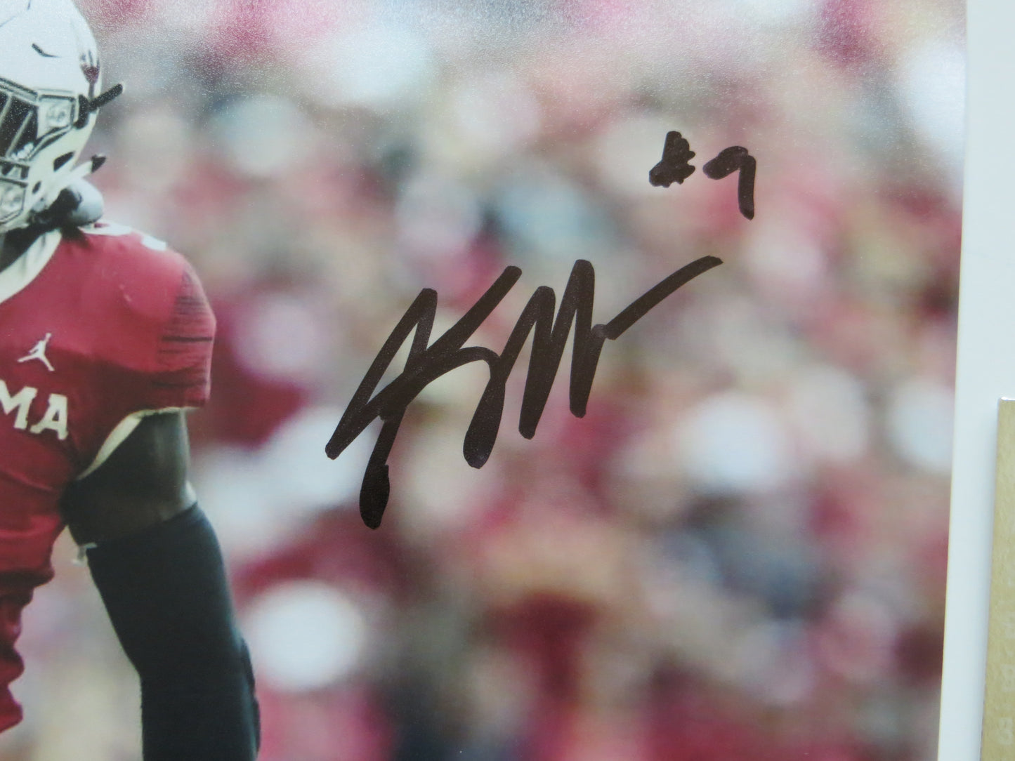 KENNETH MURRAY OKLAHOMA SOONERS SIGNED 8x10 PHOTO Cowboys BAS