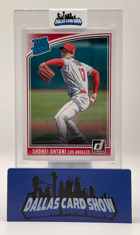2018 Panini Donruss #281 Shohei Ohtani Rated Rookie RC