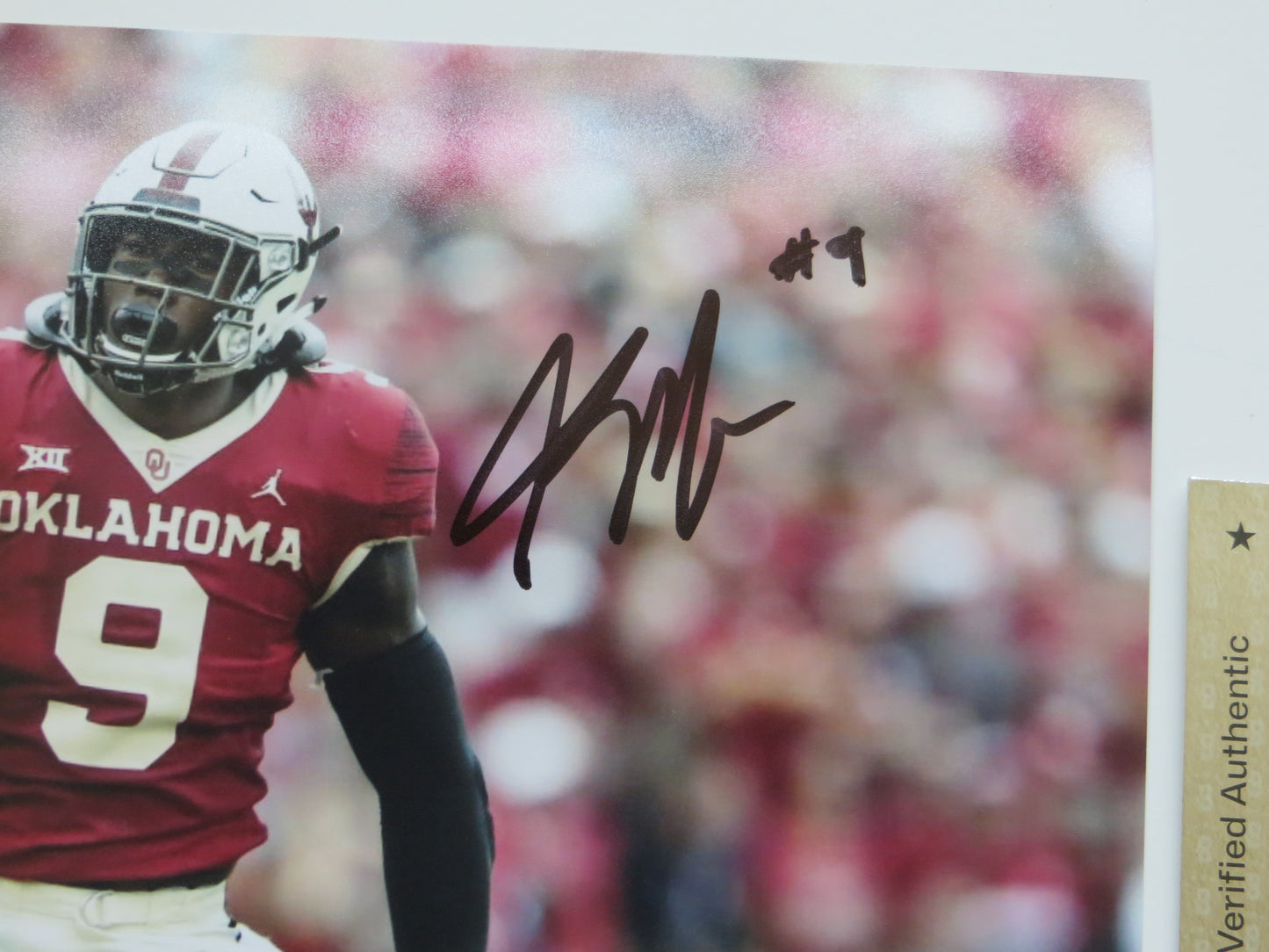 KENNETH MURRAY OKLAHOMA SOONERS SIGNED 8x10 PHOTO Cowboys BAS