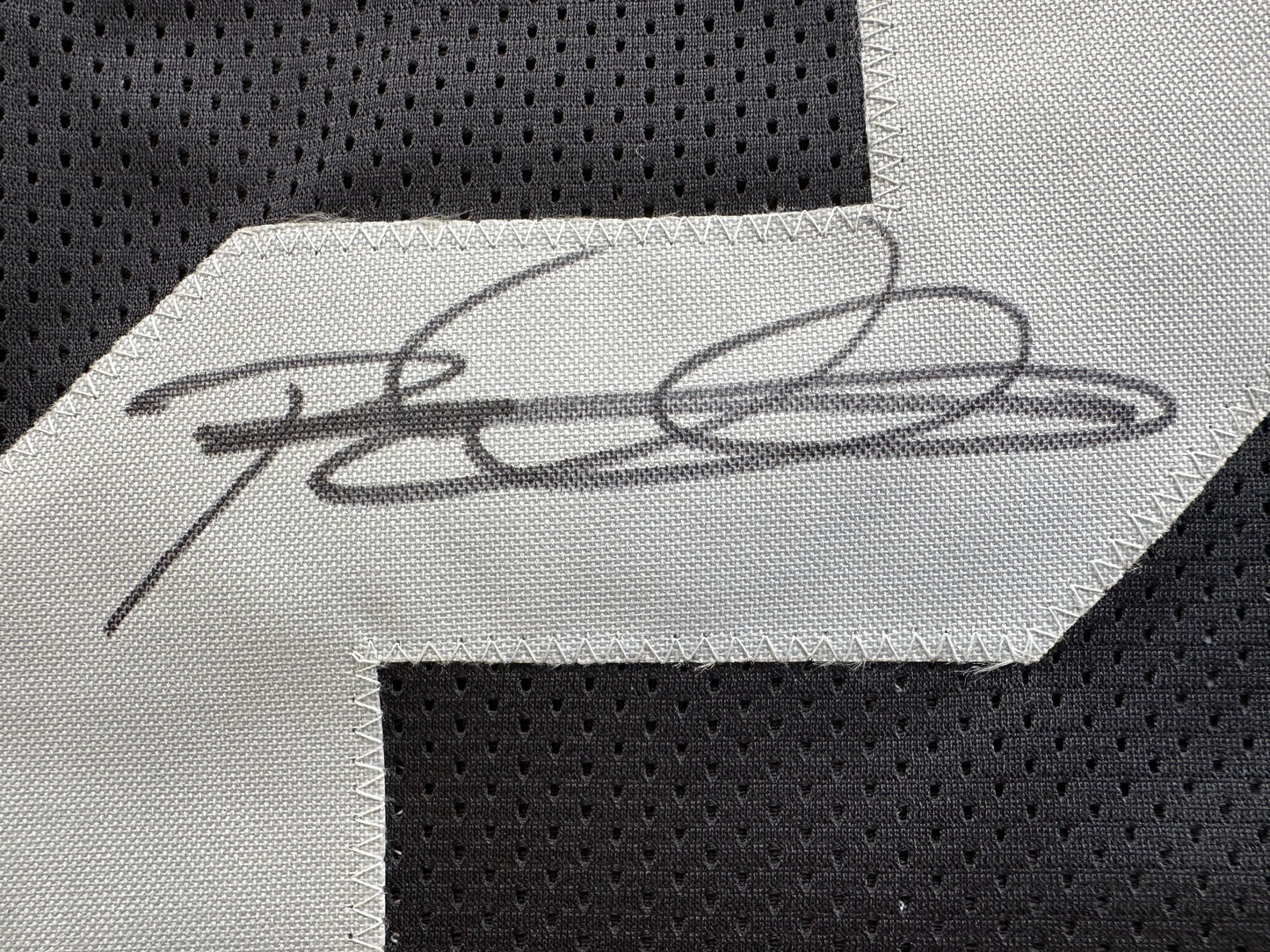 ROD WOODSON Oakland Raiders SIGNED FOOTBALL JERSEY XL Steelers Purdue BAS COA