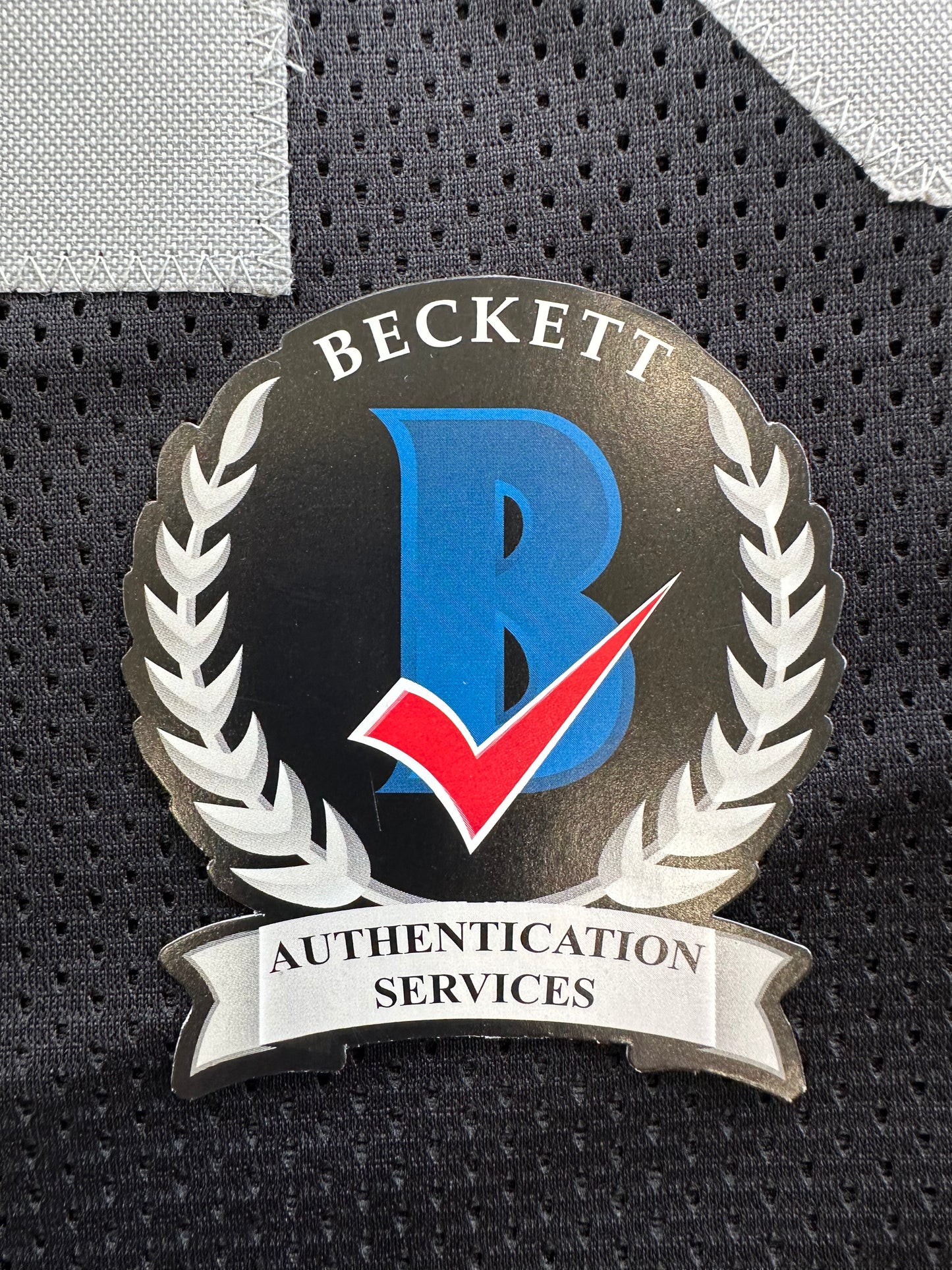 ROD WOODSON Oakland Raiders SIGNED FOOTBALL JERSEY XL Steelers Purdue BAS COA