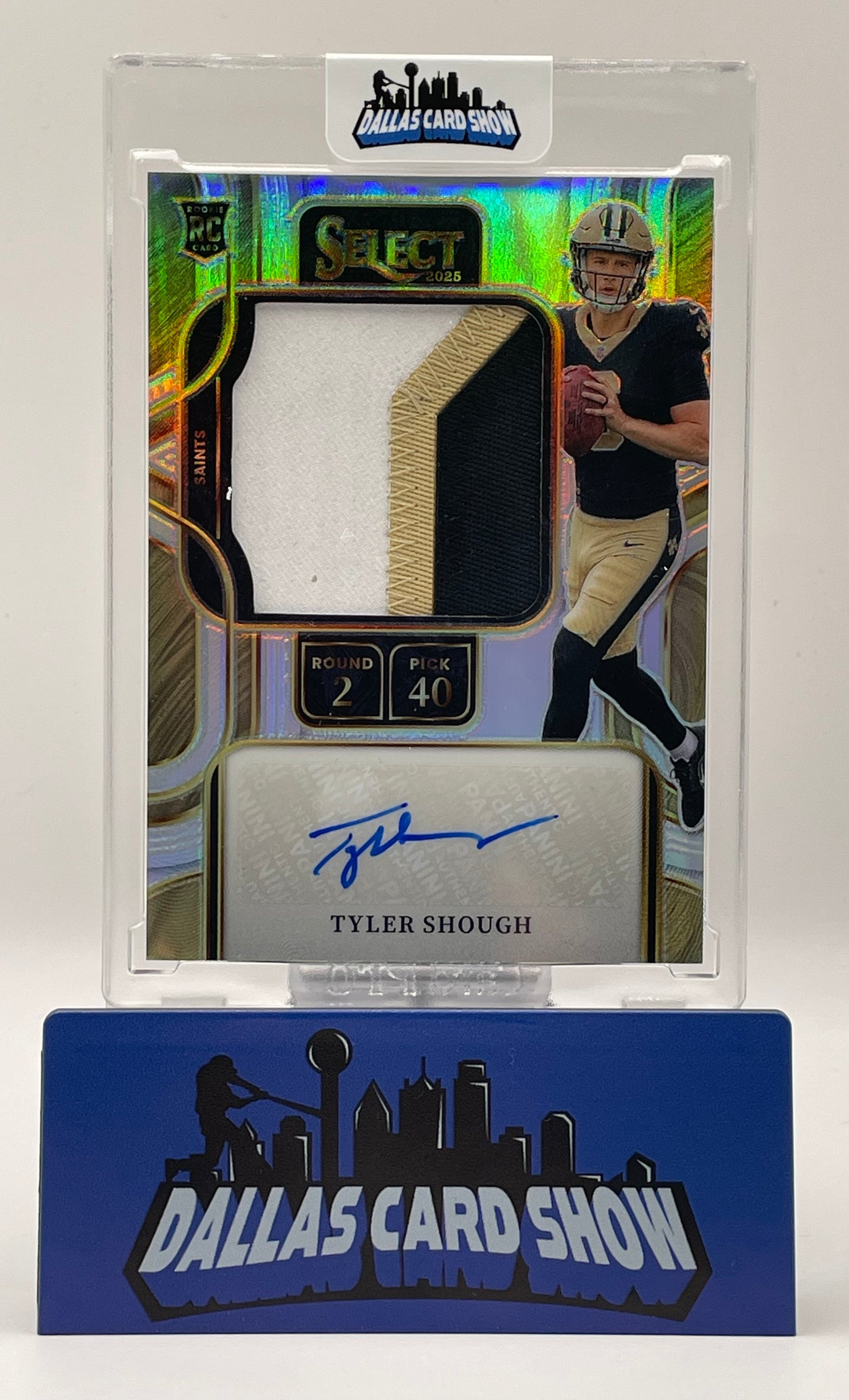 2025 Panini Select #PSS-TSH Tyler Shough Rookie Patch Select Selections Autograph /199