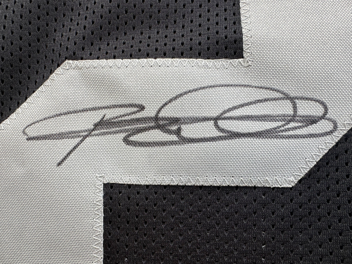 ROD WOODSON Oakland Raiders SIGNED FOOTBALL JERSEY XL Steelers Purdue BAS COA