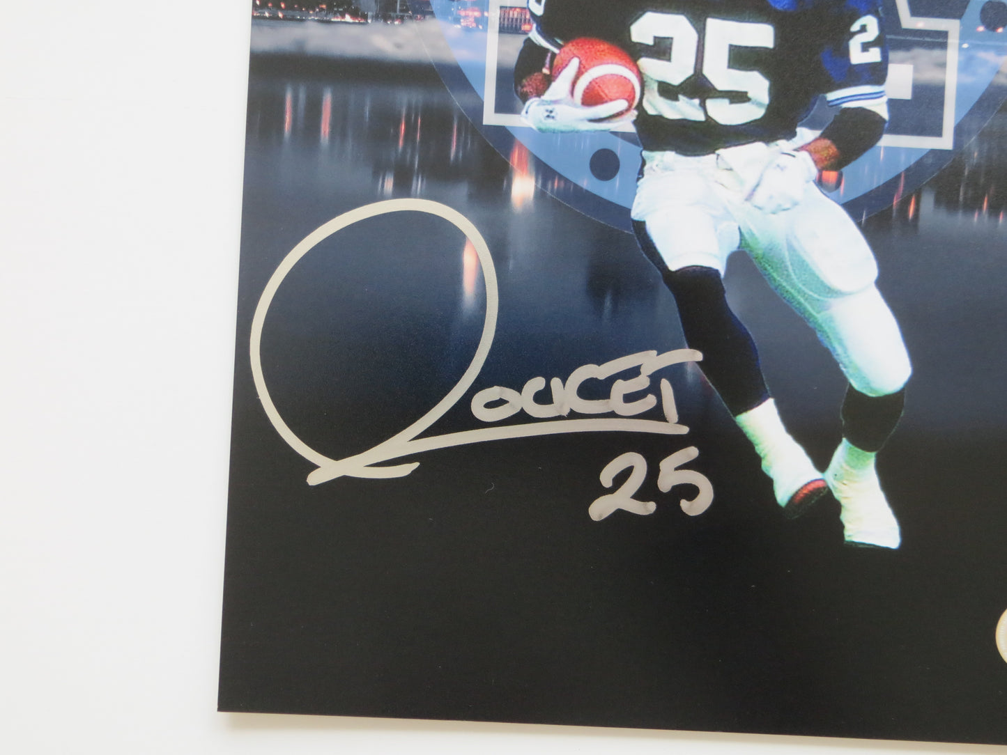 RAGHIB ROCKET ISMAIL TORONTO ARGONAUTS SIGNED 8x10 PHOTO CN Tower BAS